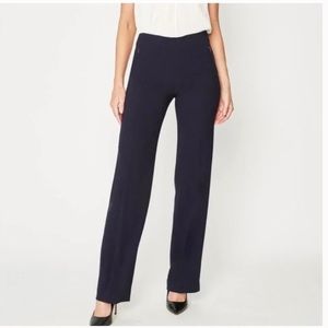 Tahari New with tags navy blue RAE Wide Leg Dress Pants size 8
